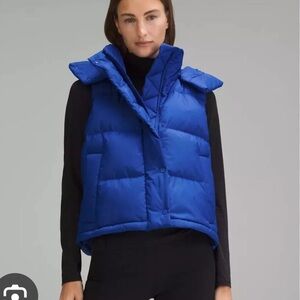 Lululemon Wonder Puff Vest Blue